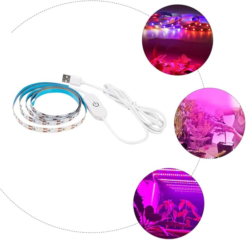 BESPORTBLE USB LED Grow Light Strip Full Spectrum Touch Dimming for Indoor Plants - Image 4